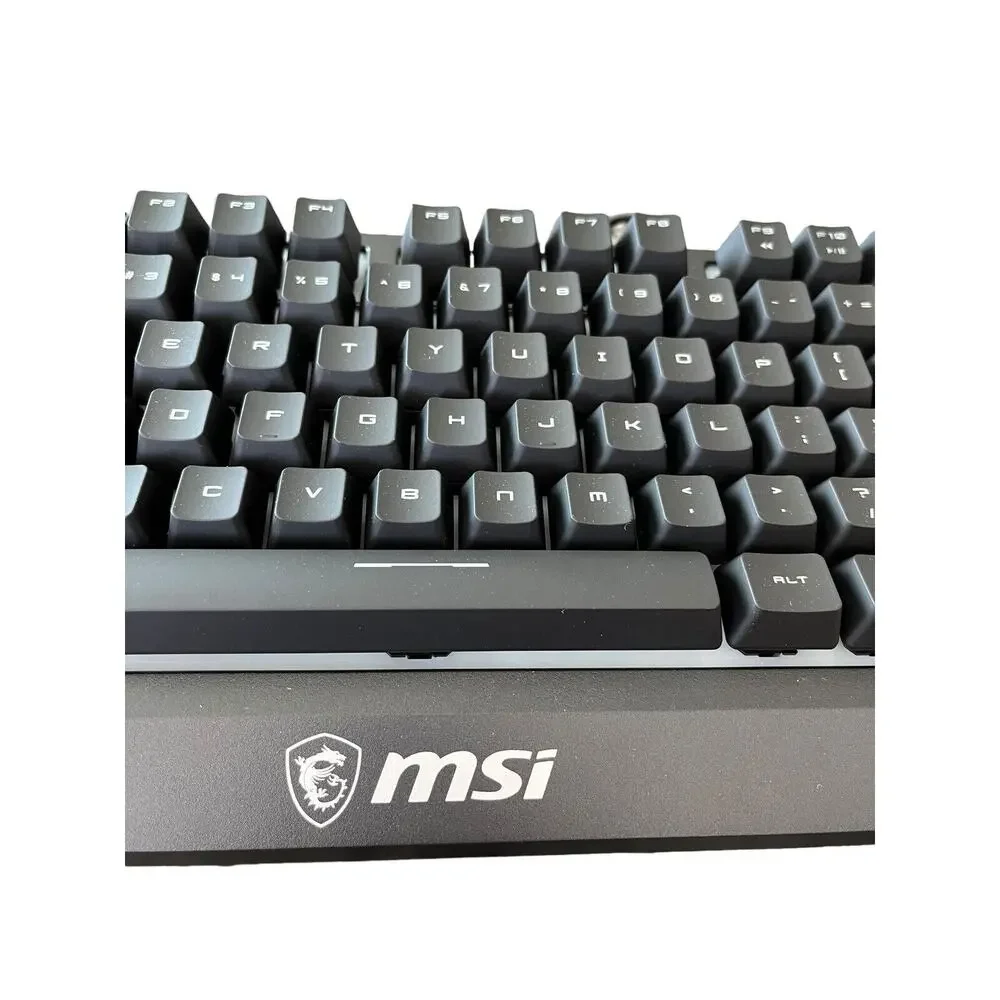 Gaming Keyboard MSI Vigor GK30 RGB USB Wired 104 Keys For PC In Black Preowned